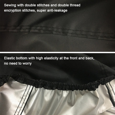 210D Oxford Cloth Motorcycle Electric Car Rainproof Dust-proof Cover, Size: XXXL, Size: XXXL