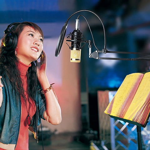 Compatible with PC / Mac for Live Broadcast Show, KTV, etc., BM800 Blue, BM800 Red, BM800 White, BM800 Black, BM800 Pink