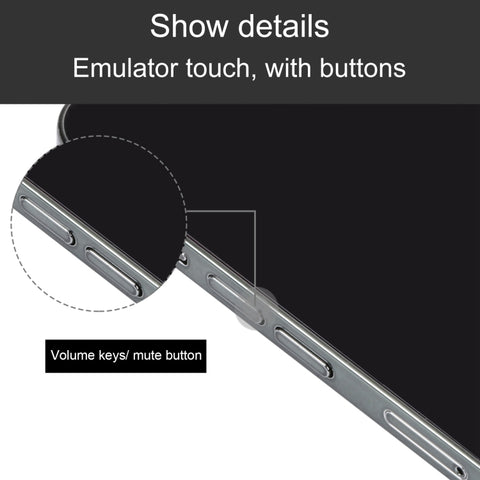 Black Screen Non-Working Fake Dummy Display Model for iPhone 13 Pro, For iPhone 13 Pro Black Screen