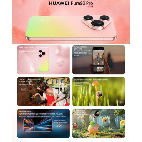 HUAWEI Pura 90 Pro, 12GB+512GB, Side Fingerprint Identification, 6.6 inch HarmonyOS 6.1 Kirin 9030S, NFC, OTG, Not Support Google Play, 12GB+512GB