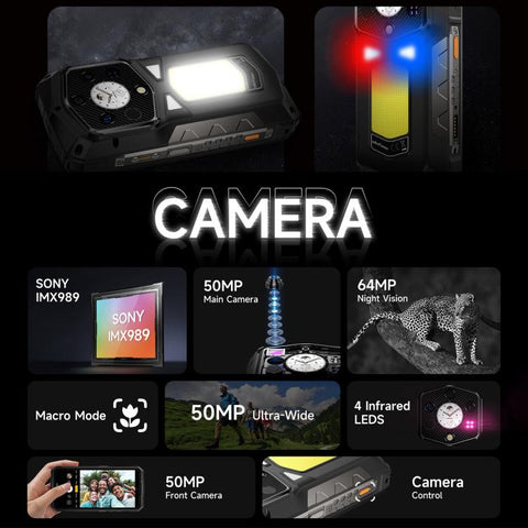 Ulefone Armor 29 Pro Rugged Phone, 16GB+512GB, Night Vision, 6.67 inch + 1.04 inch Android 15 MediaTek Dimensity 7400 Octa Core, Network: 5G, OTG, NFC, Armor 29 Pro