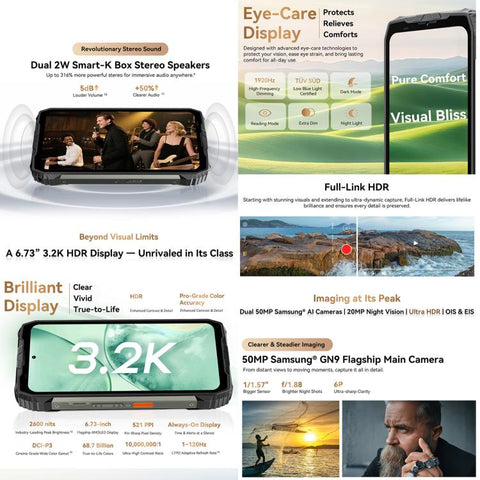 Blackview XPLORE 2 Satellite, 12GB+256GB, 6.73 inch Android 15 Dimensity 8300 MT6897 Octa Core, Network: 5G, OTG, NFC, XPLORE 2 Satellite 12GB+256GB
