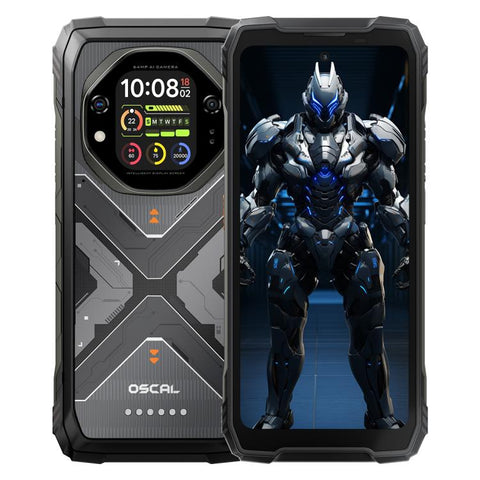 Blackview Oscal TANK 1, 12GB+256GB, 6.78 inch Android 15 DokeOS 4.2 Mediatek Dimensity 7050 Octa Core, Network: 5G, OTG, NFC, 12GB+256GB