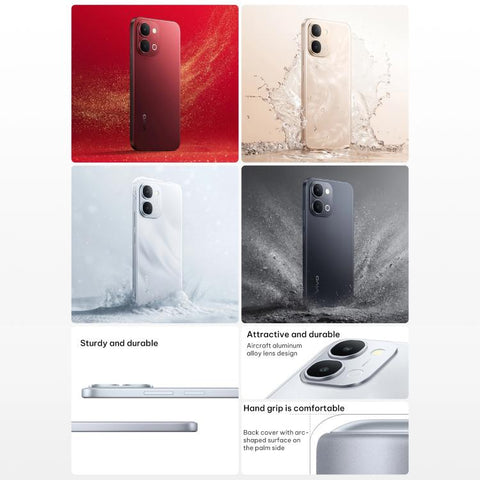 vivo Y500i, 12GB+256GB, Side Fingerprint, 6.75 inch Android 16 OriginOS 6 Snapdragon 4 Gen Octa Core, OTG, NFC, Network: 5G, 12GB+256GB