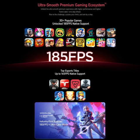 Xiaomi Redmi K100 Pro Max, 16GB+256GB, 6.9 inch Xiaomi HyperOS 3 Snapdragon 8 Elite Gen 5 Octa Core, NFC, Network: 5G, 16GB+256GB