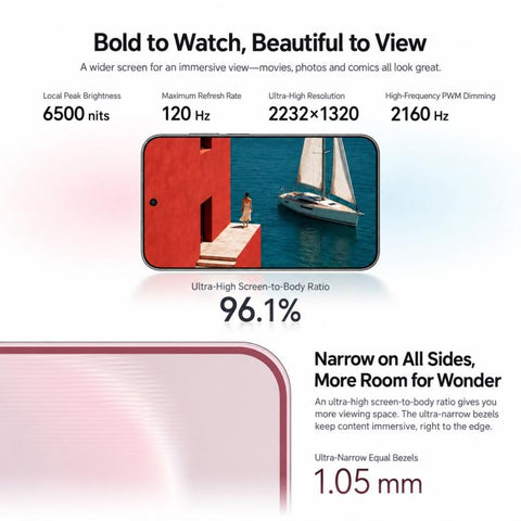 HUAWEI Pura X View, 12GB+256GB, Side Fingerprint Identification, 6.39 inch HarmonyOS 7.0 Kirin 9030S Octa Core, NFC, OTG, Not Support Google Play, 12GB+256GB