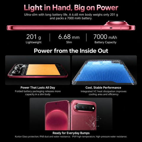 HUAWEI Pura X View, 12GB+256GB, Side Fingerprint Identification, 6.39 inch HarmonyOS 7.0 Kirin 9030S Octa Core, NFC, OTG, Not Support Google Play, 12GB+256GB