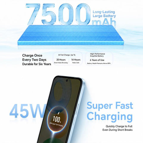 Honor Play11T, 6GB+256GB, Side Fingerprint, 6.61 inch MagicOS 10.0 Android 16 Snapdragon 4 Gen 4 Octa Core, Network: 5G, OTG, 6GB+256GB