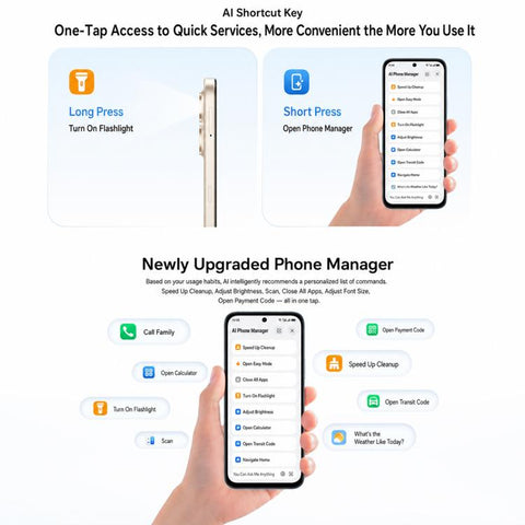 Honor Play11T, 8GB+256GB, Side Fingerprint, 6.61 inch MagicOS 10.0 Android 16 Snapdragon 4 Gen 4 Octa Core, Network: 5G, OTG, 8GB+256GB