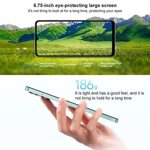 Honor Play 70C, 4GB+64GB, 6.75 inch MagicOS 9.0 Android 15 MediaTek Helio G81 Ultra Octa Core, Network: 4G, OTG, 4GB+64GB