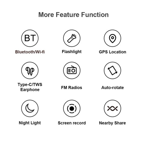 3.54 inch Android 12 Helio G85 Octa Core, Network: 4G, OTG, Infrared Remote Control, Single SIM, Support Google Play, 4GB+64GB