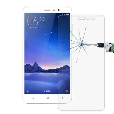 100 PCS for Xiaomi Redmi Note 3 0.26mm 9H Surface Hardness 2.5D Explosion-proof Tempered Glass Screen Film, 100pcs