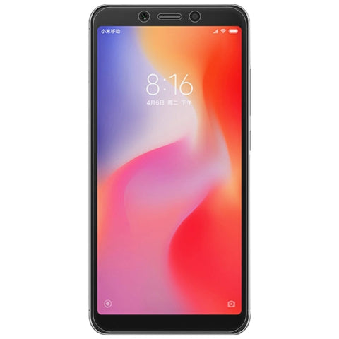 50 PCS 0.26mm 9H 2.5D Tempered Glass Film for Xiaomi Redmi 6A, No Retail Package, For Redmi 6A (50 PCS)