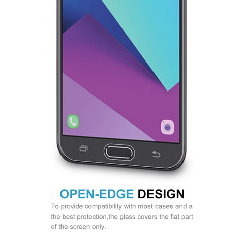 10 PCS 0.26mm 9H 2.5D Tempered Glass Film for Samsung Galaxy J7 V, For Galaxy J7 V(10 PCS)
