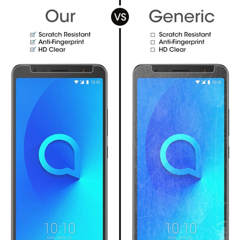 0.26mm 9H 2.5D Tempered Glass Film for Alcatel 3C, For 3C (1pc)