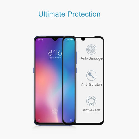 9H 9D Full Screen Tempered Glass Screen Protector for Xiaomi Mi 9, Xiaomi Mi 9
