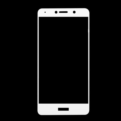 For Huawei  Enjoy 7 Plus 0.33mm 9H Surface Hardness Silk-screen Full Screen Tempered Glass Screen Protector