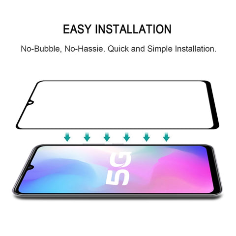 For vivo Y73s Full Glue Full Screen Tempered Glass Film, For vivo Y73s (1 PC)