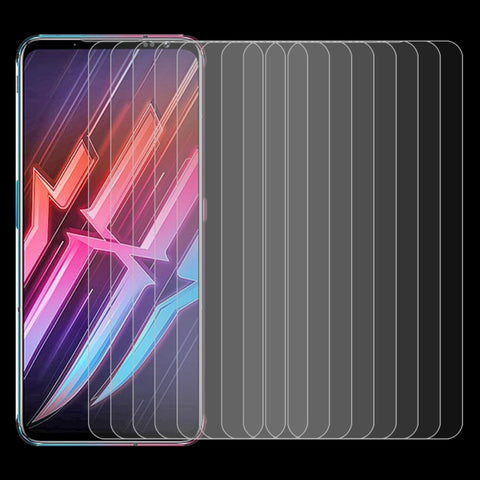 For Nubia Red Magic 6 / 6 Pro 10 PCS 0.26mm 9H Surface Hardness 2.5D Explosion-proof Tempered Glass Non-full Screen Film, For Nubia Red Magic 6 / 6 Pro (10 PCS)