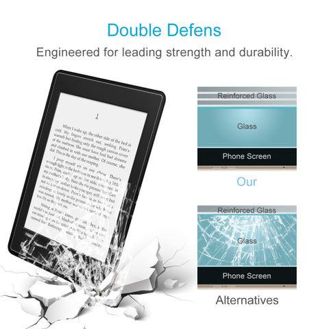 9H 2.5D HD Explosion-proof Tempered Glass Film for Amazon Kindle Paperwhite Lite, HD