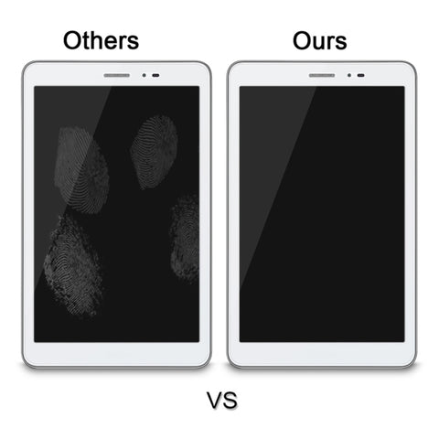 2 PCS 8 inch Universal 0.4mm 9H Surface Hardness Tempered Glass Screen Protector, 2 PCS 8 inch