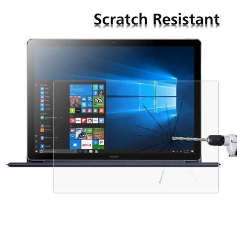 For Huawei MateBook E 0.3mm 9H Surface Hardness Tempered Glass Screen Protector, For MateBook E