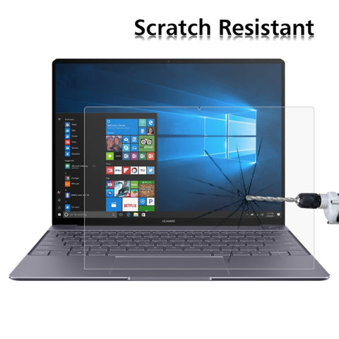 For Huawei MateBook X 0.3mm 9H Surface Hardness Tempered Glass Screen Protector, For MateBook X