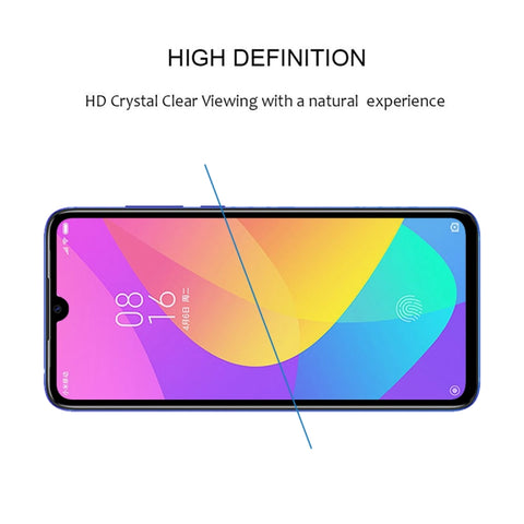 25 PCS 9H Full Screen Full Tempered Glass Film for Xiaomi Mi CC9, For Xiaomi Mi CC9 (25 PCS)
