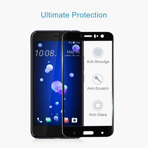 25 PCS For HTC U11 0.33mm 9H Surface Hardness Tempered Glass Screen Protector, For HTC U11