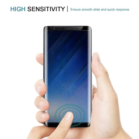 25 PCS Full Glue 3D Curved Silk-screen Non-full Screen Tempered Glass Screen Protector with Fully Adhesive For Galaxy Note 8, For Galaxy Note 8, Fully Adhesive