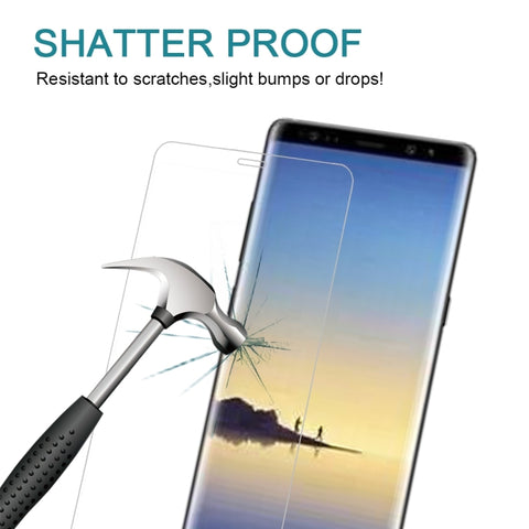 25 PCS For Galaxy Note 8 0.3mm 9H Surface Hardness 3D Curved Silk-screen Full Screen Tempered Glass Screen Protector, For Galaxy Note 8, For Galaxy Note 8 (25 PCS), For Galaxy Note 8, Silk-screen