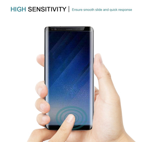 25 PCS For Galaxy Note 8 0.3mm 9H Surface Hardness 3D Curved Silk-screen Non-full Screen Tempered Glass Screen Protector, For Galaxy Note 8