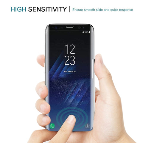 25 PCS For Galaxy S8 Full Screen Tempered Glass Screen Protector, For Galaxy S8