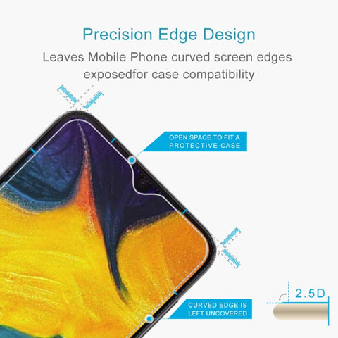 0.26mm 9H 2.5D Tempered Glass Film for Galaxy A30 / A30 JP, For Galaxy A30 (1 PCS)