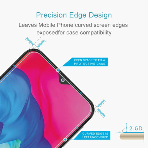 100 PCS 0.26mm 9H 2.5D Tempered Glass Film for Galaxy M10, For Galaxy M10/A10 (100 PCS)
