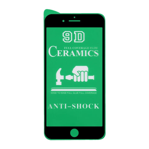 2.5D Full Glue Full Cover Ceramics Film for iPhone 8 Plus / 7 Plus, For iPhone 8 Plus / 7 Plus (White)(1 PC), For iPhone 8 Plus / 7 Plus (Black)(1 PC)