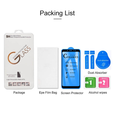 2.5D Full Glue Full Cover Ceramics Film for Xiaomi Redmi Note 5 Pro / Redmi Note 5, For Xiaomi Redmi Note 5 Pro / Redmi Note 5 (1 PC)