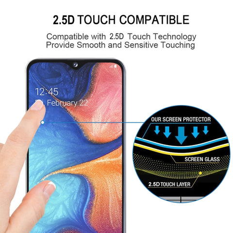 Full Glue Full Cover Screen Protector Tempered Glass film for Galaxy J3 Pro, For Galaxy J3 Pro
