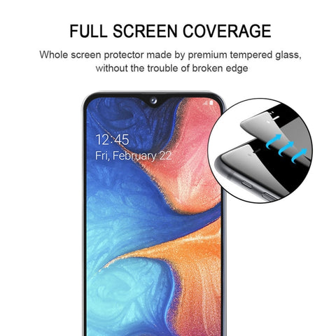 Full Glue Full Cover Screen Protector Tempered Glass film for Galaxy J6 (2018), For Galaxy J6 (2018)