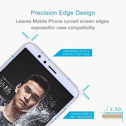 50 PCS for  Huawei Honor Play 7X 0.26mm 9H Surface Hardness 2.5D Explosion-proof Tempered Glass Screen Film, No Retail Package, For Honor Play 7X