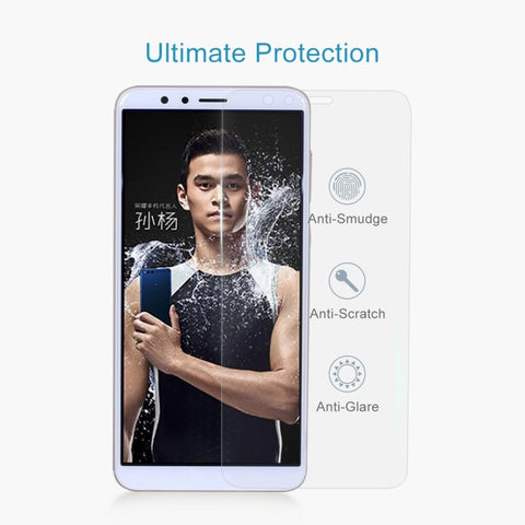 50 PCS for  Huawei Honor Play 7X 0.26mm 9H Surface Hardness 2.5D Explosion-proof Tempered Glass Screen Film, No Retail Package, For Honor Play 7X
