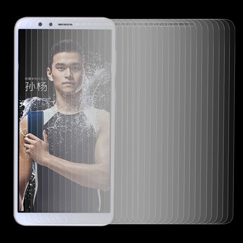 50 PCS for  Huawei Honor Play 7X 0.26mm 9H Surface Hardness 2.5D Explosion-proof Tempered Glass Screen Film, No Retail Package, For Honor Play 7X