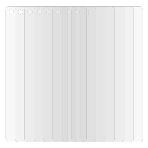 50 PCS 2.5D Non-Full Screen Tempered Glass Film for Galaxy A60, For Galaxy A60 (50 PCS)