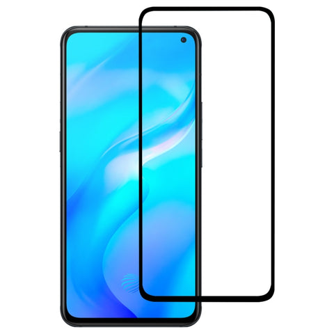 For Vivo X30 Full Glue Full Cover Screen Protector Tempered Glass Film, For Vivo X30 (1 PC)