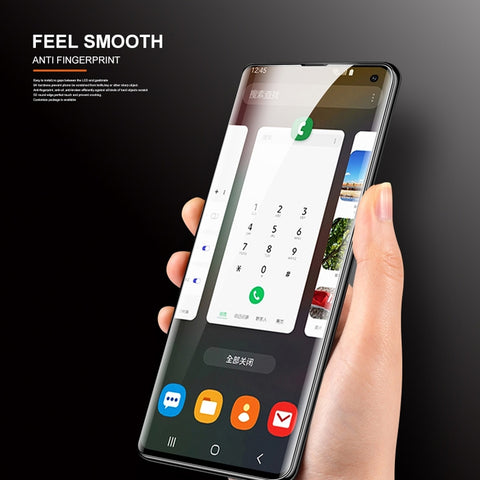 mocolo 9H 3D Full Screen UV Screen Film for Galaxy S10+, Support Fingerprint Unlock, For Samsung Galaxy S10+