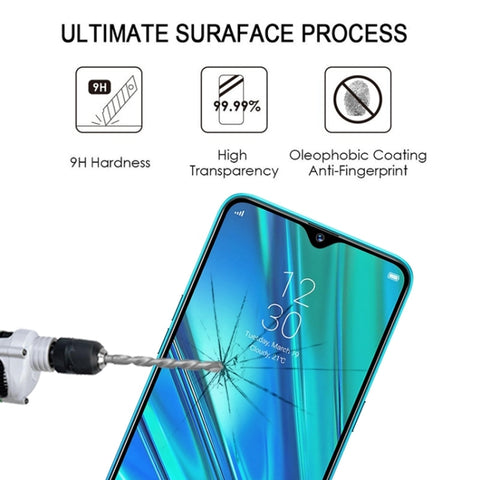25 PCS For OPPO Realme 5 Pro Full Glue Full Cover Screen Protector Tempered Glass Film, For OPPO Realme 5 Pro(25 PCS)