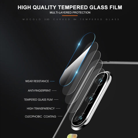 mocolo 0.15mm 9H 2.5D Round Edge Rear Camera Lens Tempered Glass Film for Huawei P30 Lite, Huawei P30 Lite
