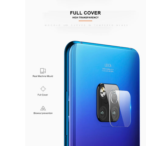 mocolo 0.15mm 9H 2.5D Round Edge Rear Camera Lens Tempered Glass Film for Huawei Mate 20, Huawei Mate 20