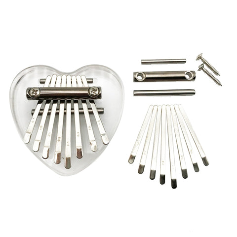 2 PCS 8 Tone Thumb Piano Keys Kalimba Pick Accessories Kit, 2 PCS 8 Tone