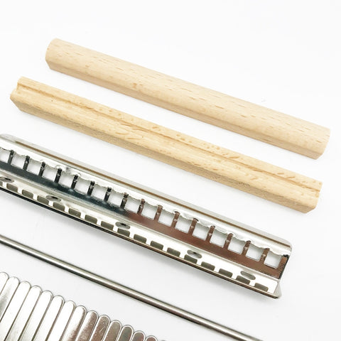 2 PCS 17 Tone Thumb Piano Keys Kalimba Pick Accessories Kit, 2 PCS 17 Tone